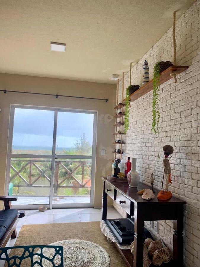Apartamento Com Vista Para O Mar, Piscina , Deck , Playground E Estacionamento . Taiba Ngoại thất bức ảnh