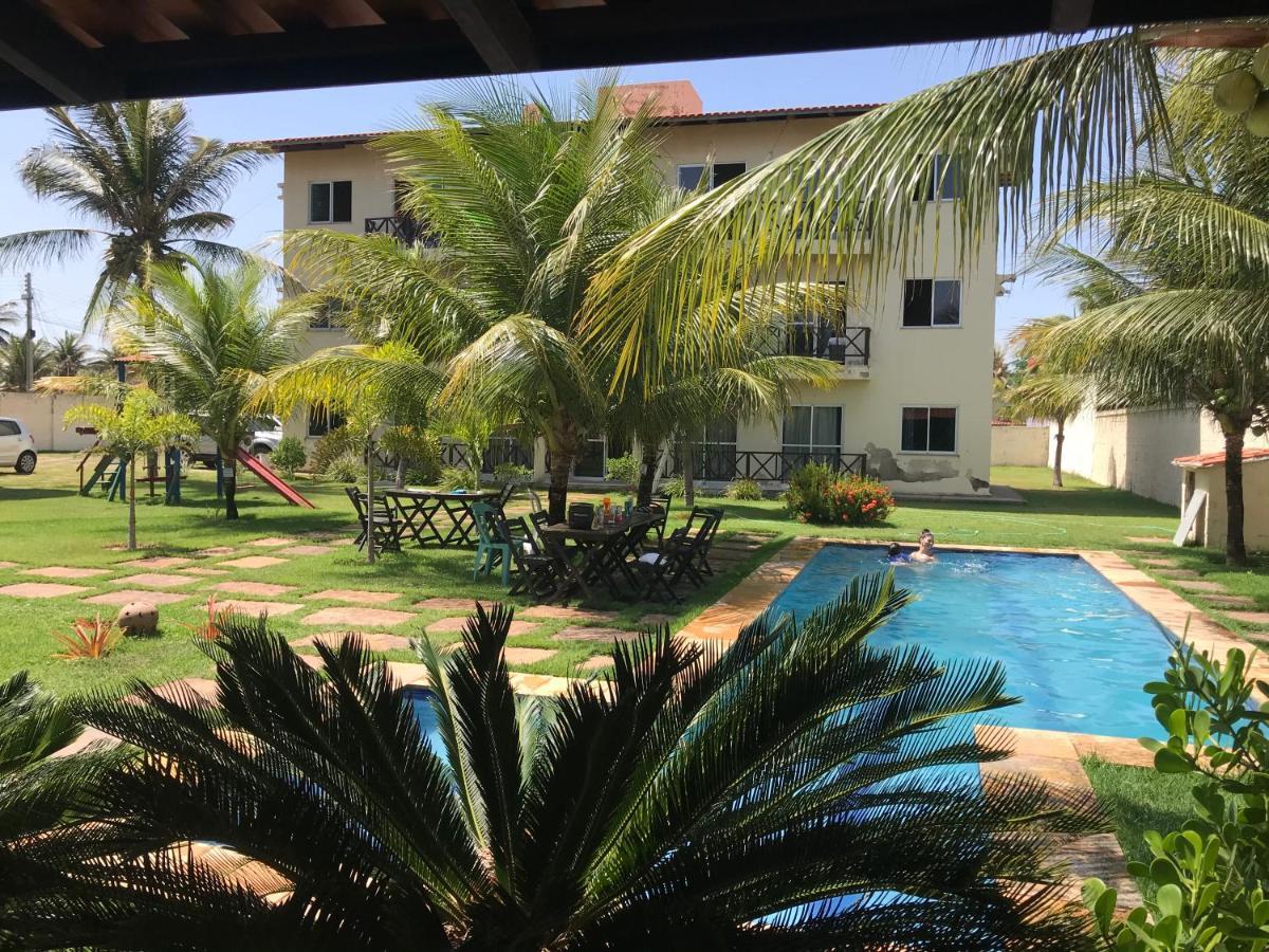 Apartamento Com Vista Para O Mar, Piscina , Deck , Playground E Estacionamento . Taiba Ngoại thất bức ảnh
