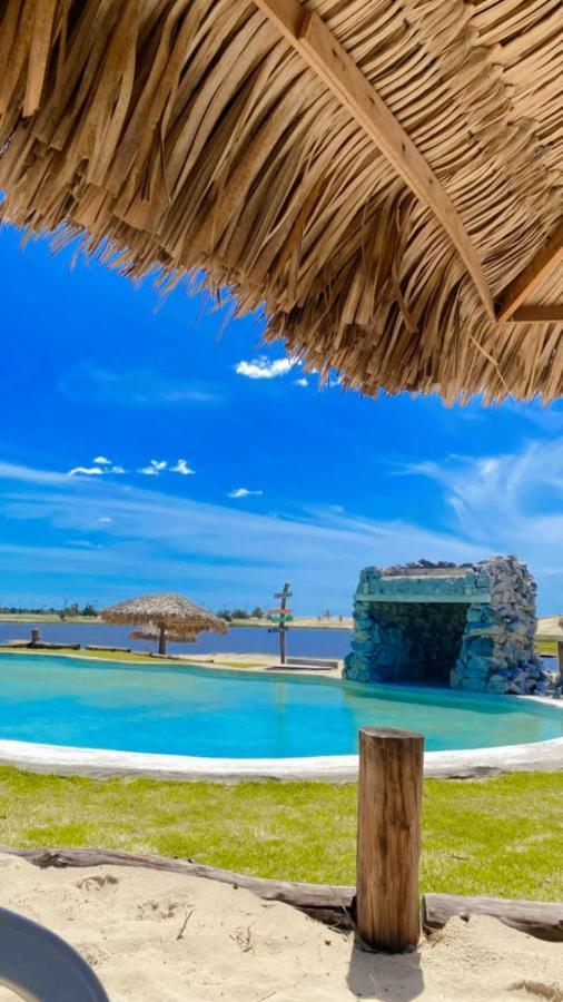 Apartamento Com Vista Para O Mar, Piscina , Deck , Playground E Estacionamento . Taiba Ngoại thất bức ảnh