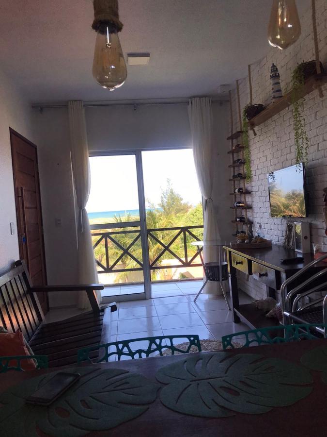 Apartamento Com Vista Para O Mar, Piscina , Deck , Playground E Estacionamento . Taiba Ngoại thất bức ảnh
